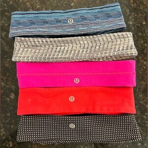 LULULEMON headbands. Excellent condition.